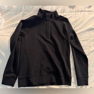 Ten Thousand Men's mock neck Black Zip-Up Sweater